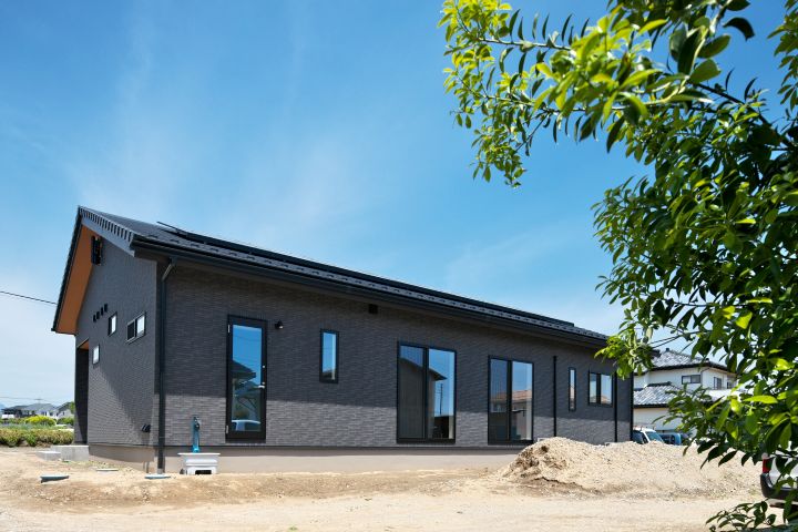 外壁タイル張り／新築工事 画像