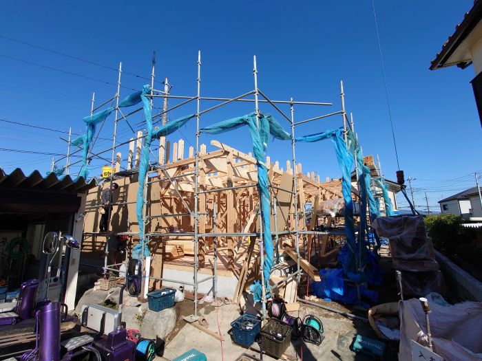 上棟しました　〈高崎市〉 アイキャッチ画像