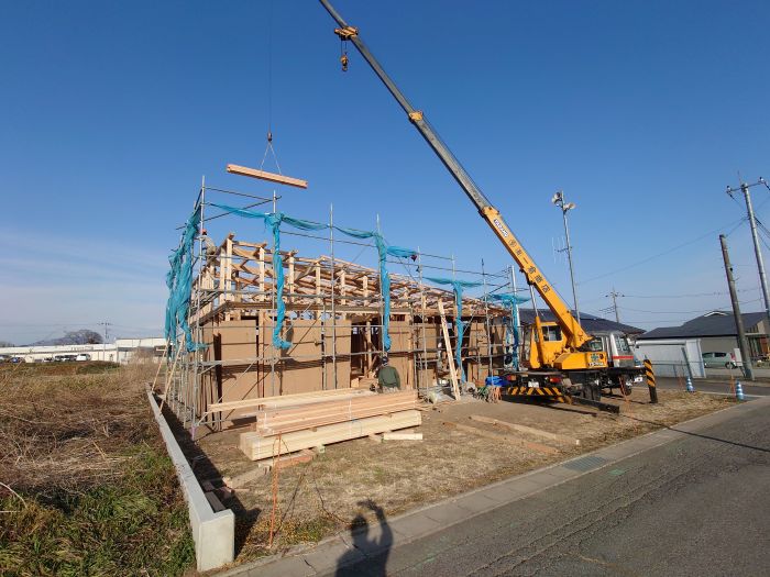 上棟しました　〈北群馬郡榛東村〉 画像