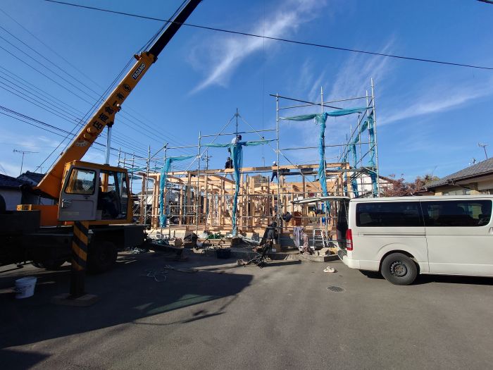 上棟しました　〈高崎市〉 画像