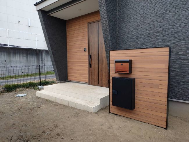 オリジナル門柱／外構工事 画像