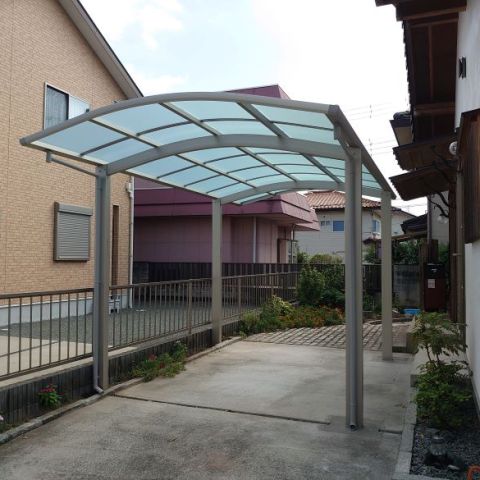 カーポート／外構工事　　〈高崎市〉 アイキャッチ画像