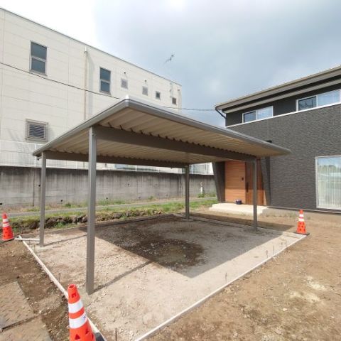 外構工事：カーポート　　〈北群馬郡榛東村〉 アイキャッチ画像