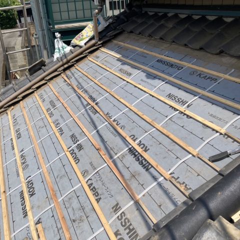 リフォーム工事／屋根修繕工事　　〈高崎市〉 アイキャッチ画像